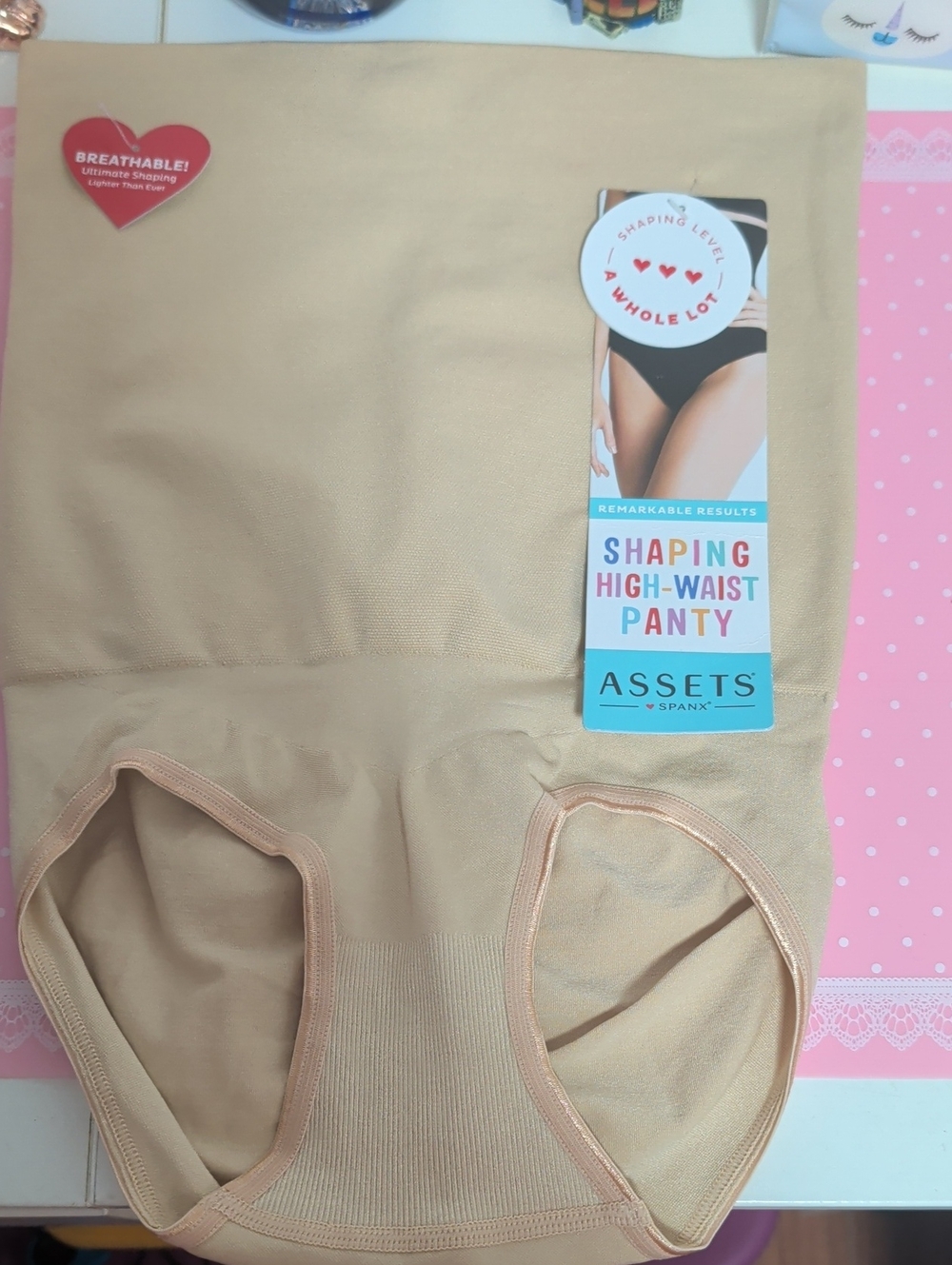 Assets By Spanx Shaping High-Waist Panty - Nude Beige